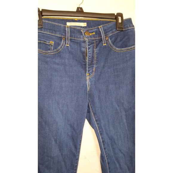Women's Levis 311 Shaping Skinny Jeans Medium Wash Stretchy Mid-Rise Size 28 - Picture 3 of 7